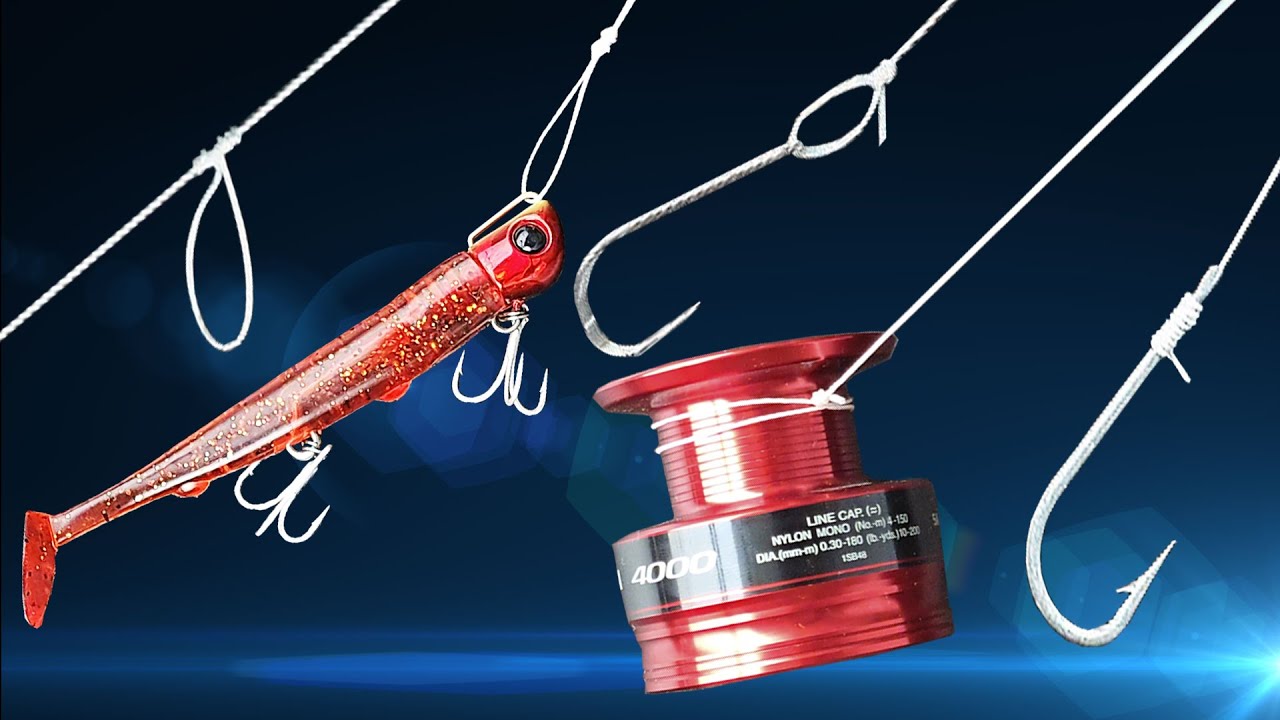 Изучите пять лучших рыболовных узлов всего за 10 минут