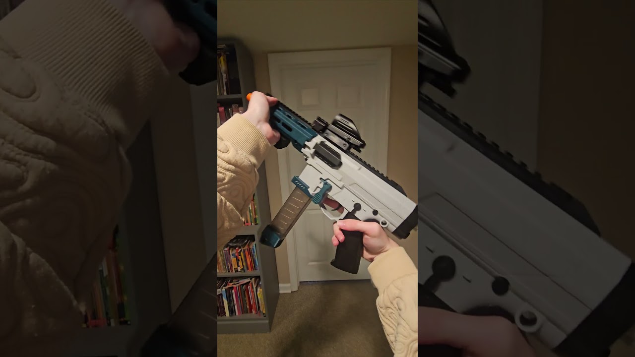 Zius BK-1S Blaster Reload 1 #nerf #nerfgun #nerfblaster #nerfblasters #reload #blaster