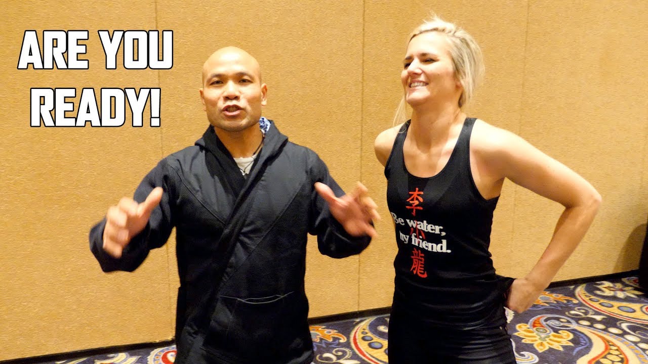 Wing Chun Master Meet JKD Woman | Master Wong