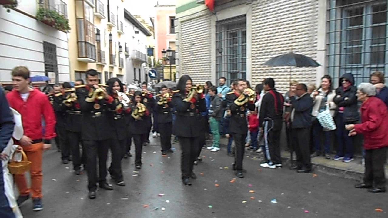 CEHEGÍN - GUERRA DE CARAMELOS I PARTE  - DOMINGO DE RESURRECCIÓN 2013 - FOB.