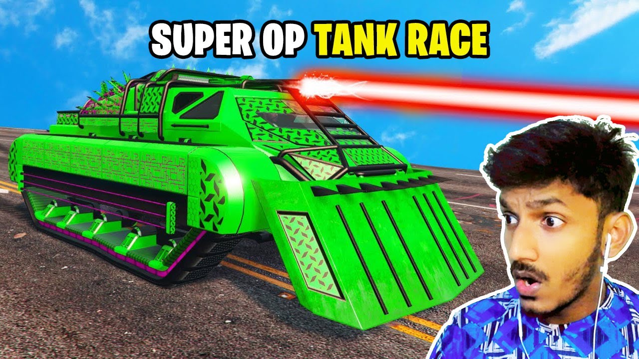 Tank Race vera mari 🔥 GTA 5 Fun stunt race Tamil - Pro driver 🔥 GTA 5 Stunt Race in Tamil