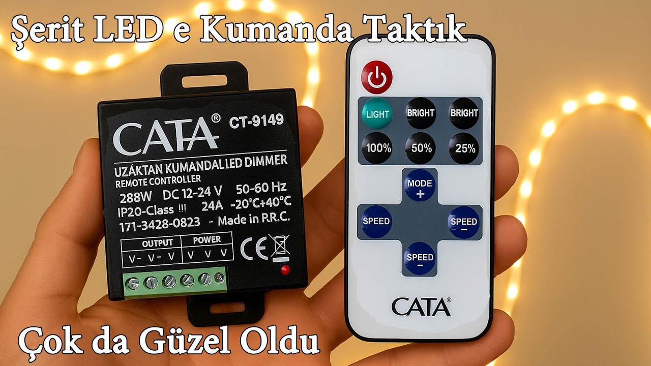 Kumanda ile Şerit LED Kontrolü