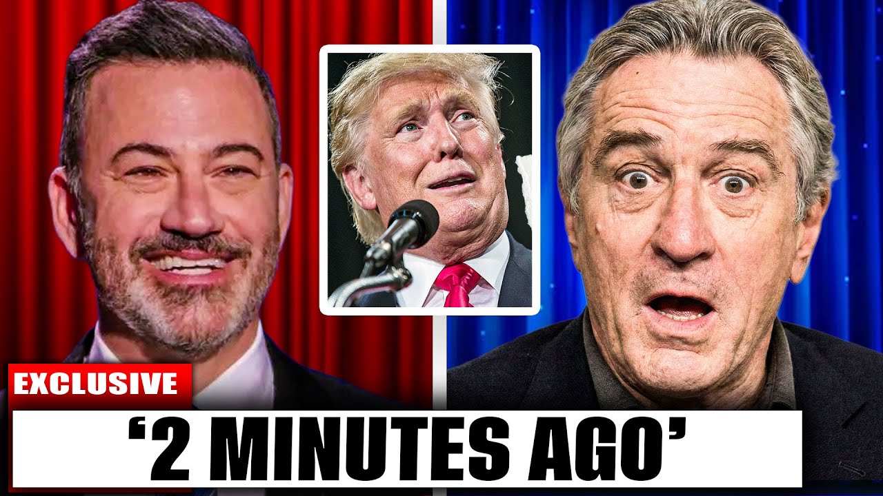 Trump LOSES It After Jimmy Kimmel and Robert De Niro EXPOSED Him On Live TV