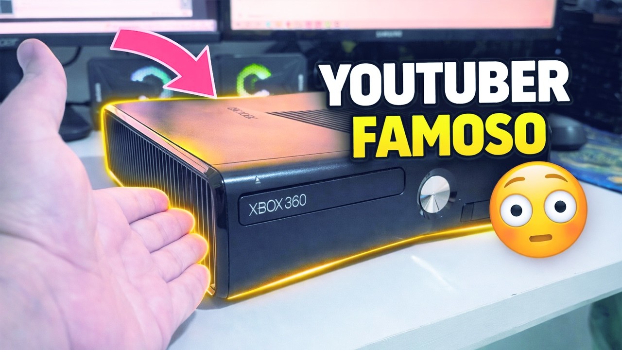 Preparamos DOIS Xbox 360 para um YouTuber famoso 🤯