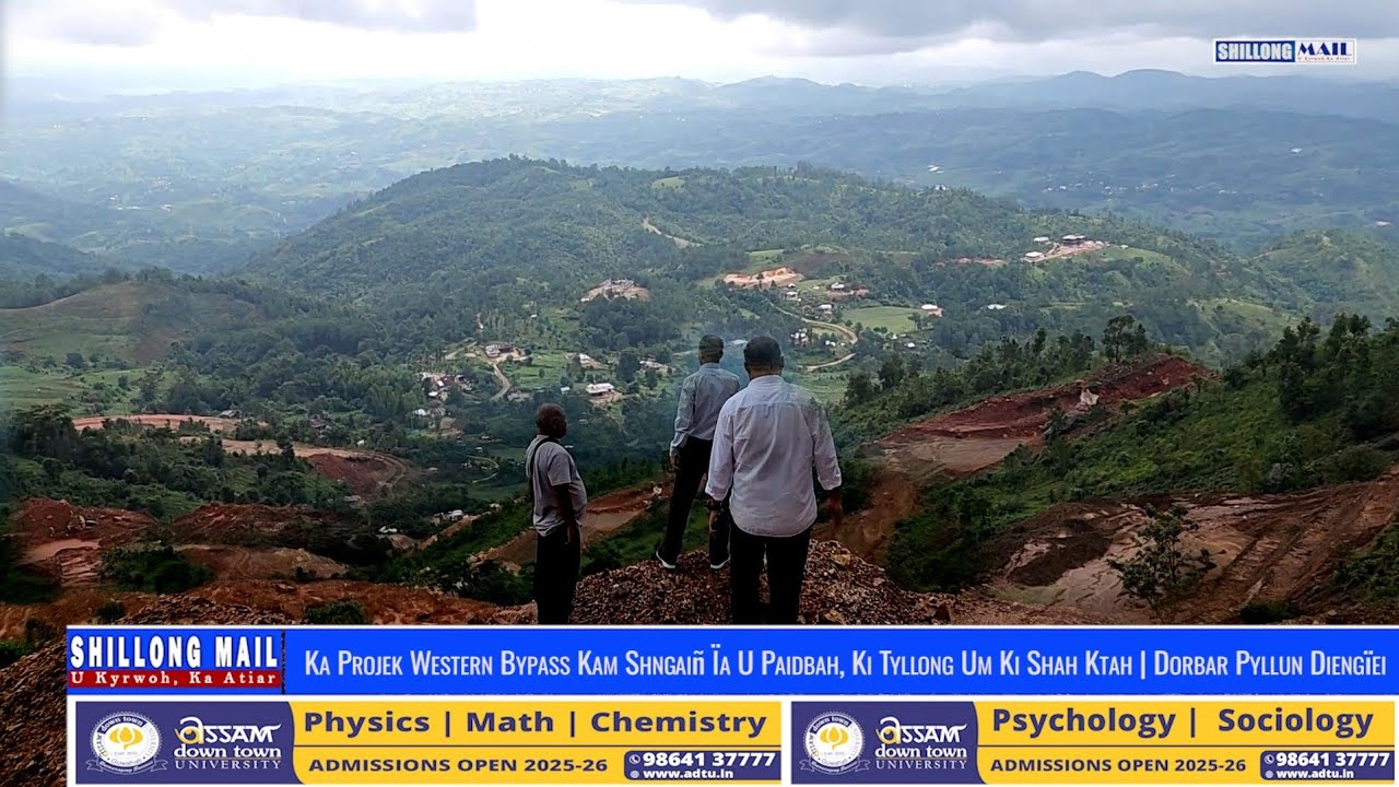 Ka Projek Western Bypass Kam Shngai&ntilde; &Iuml;a U Paidbah, Ki Tyllong Um Ki Shah Ktah | Dorbar Dieng&iuml;ei
