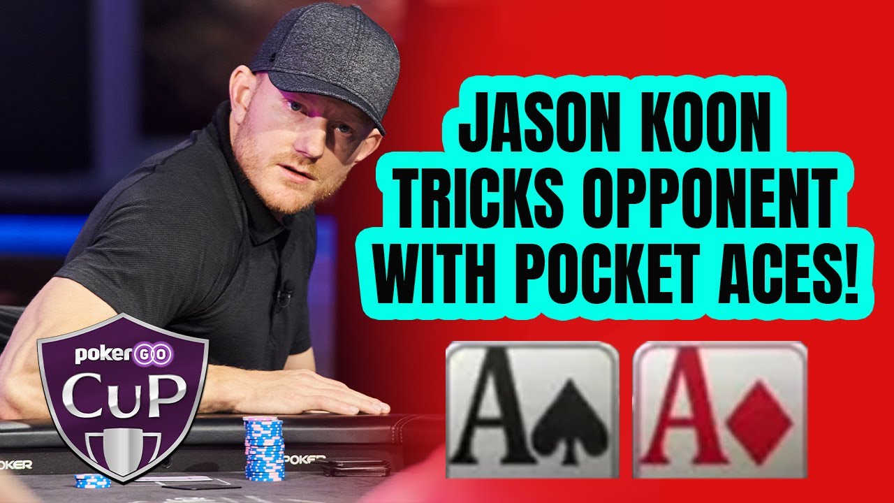 Jason Koon Plays Pocket Aces to Perfection!