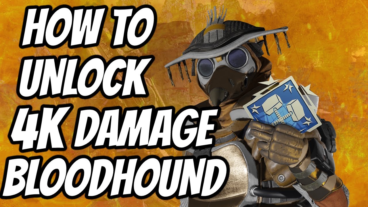 4K DAMAGE WITH BLOODHOUND (Apex Legends Season 8)