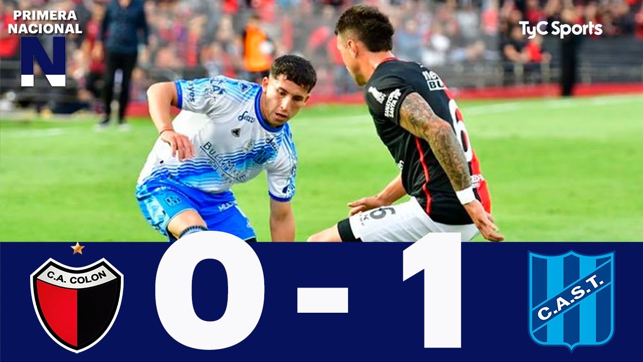 Colón 0-1 San Telmo | Primera Nacional | Fecha 10 (Zona B)