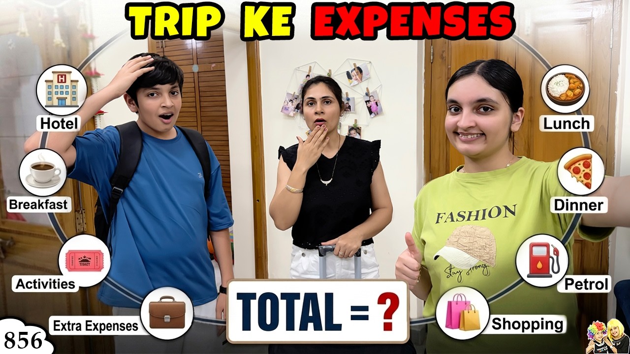 TRIP KE EXPENSES | Ep 856 | Punjab trip ke kharche | Family Vlog | Aayu and Pihu Show