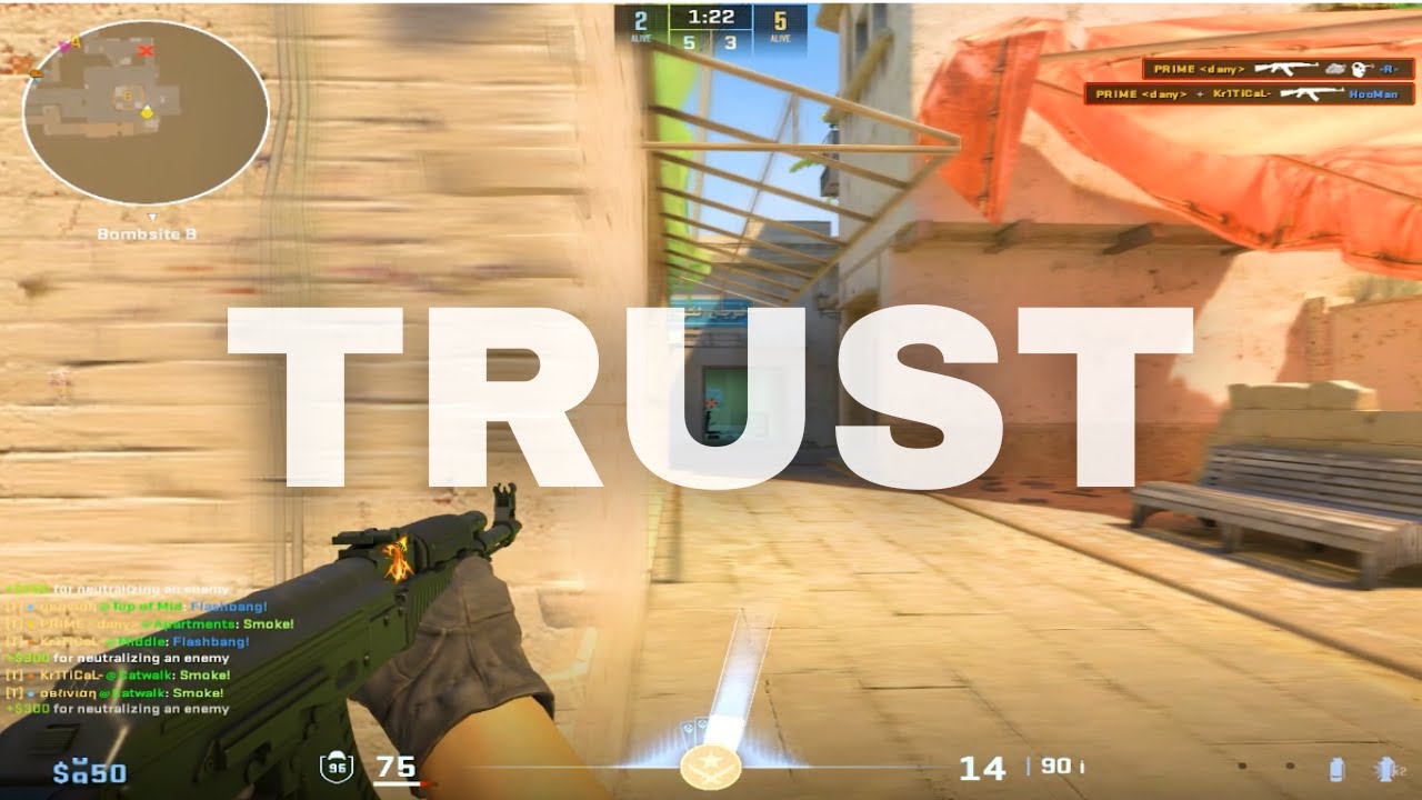 When you TRUST your AIM | 0.24 & 3200 DPI......