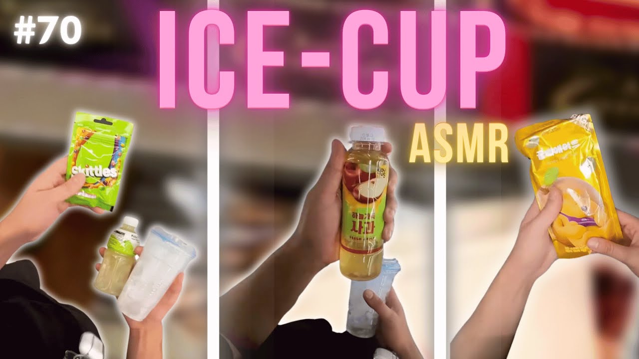 Ultimate Icecup ASMR Compilation | Satisfying Sounds for Relaxation | Best ASMR Experience