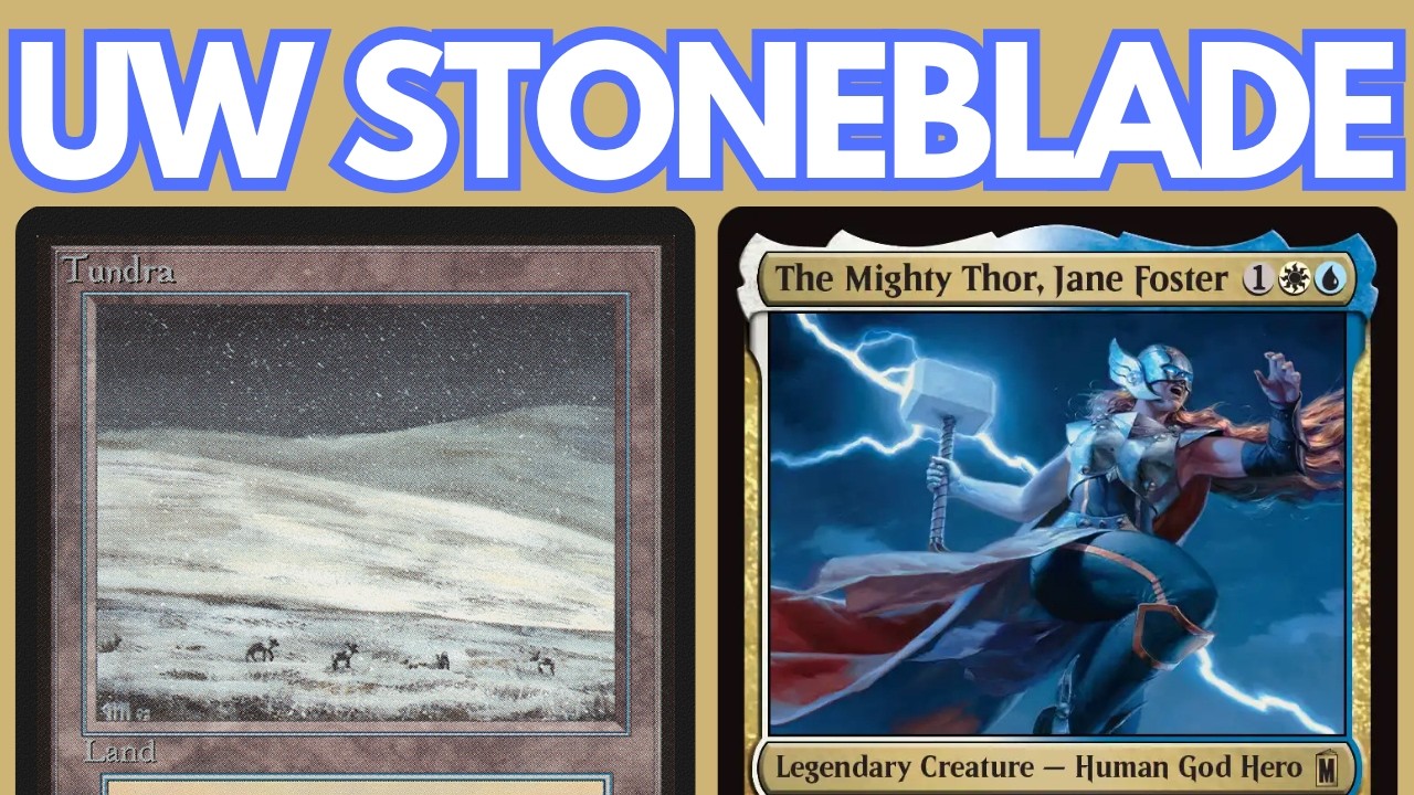 SWORD IN THE STONE! Legacy UW Stoneblade Control feat. The Mighty Thor Jane Foster. MTG League