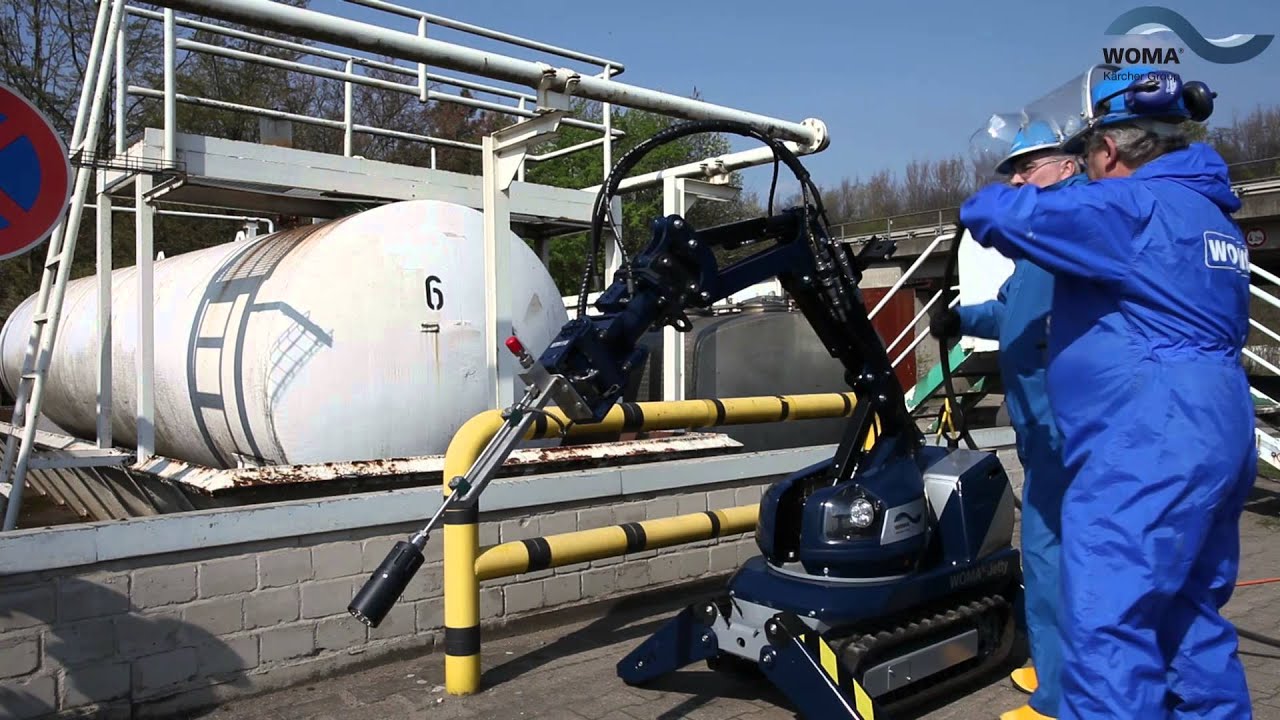 WOMA JETTY HIGH PRESSURE WATER BLASTING