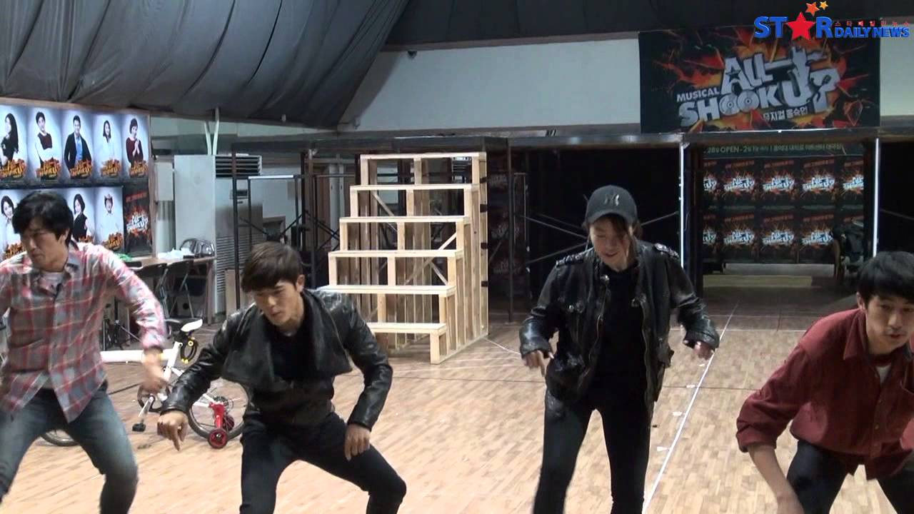 뮤지컬 올슉업(All Shook Up) 연습실 공개 - 김동준, 정재은, 안세하 'Blue Suede Shoes'
