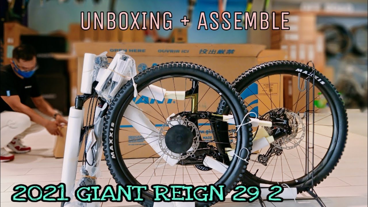UNBOXING + ASSEMBLE - 2021 GIANT REIGN 29er 2