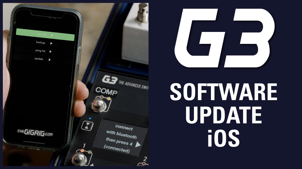 How To Update TheGigRig G3/Atom Software
