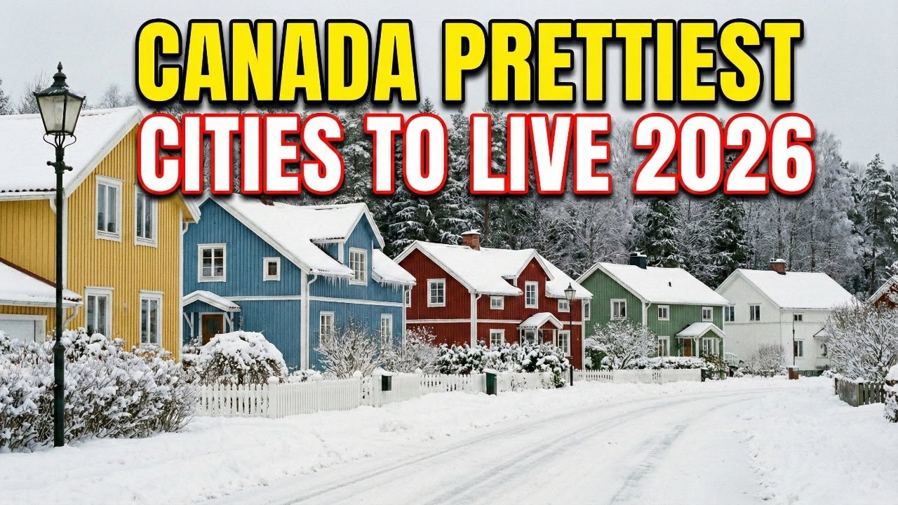 Canada’s Prettiest Small Towns to Move To in 2026 | Mountains, Coastlines & Hidden Gems
