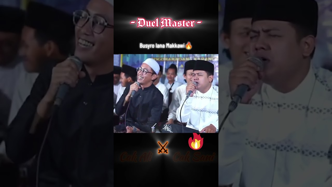 FULL SENYUM!!!😊 Adu cengkok makkawi Cak Ali & Cak Sani ❤️&zwj;🔥