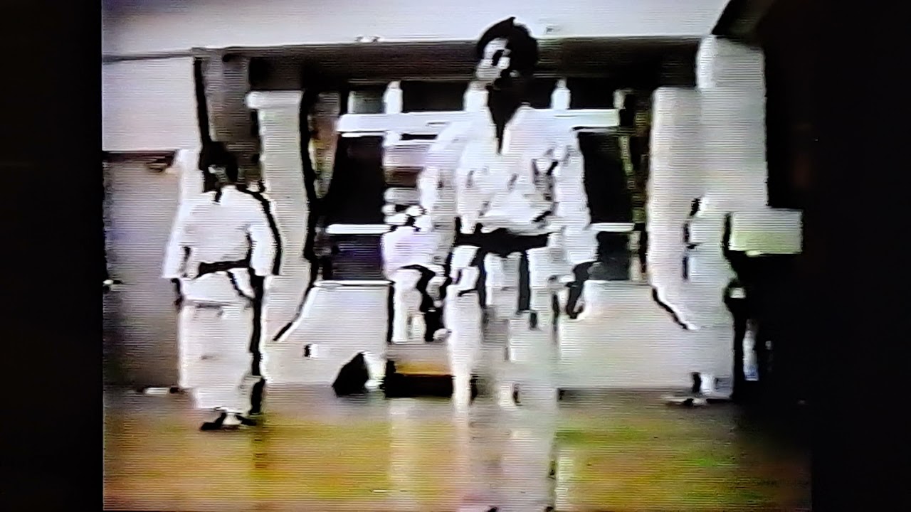 1986 visit to Shorinryu  dojo of Katsuhiko Shinzato