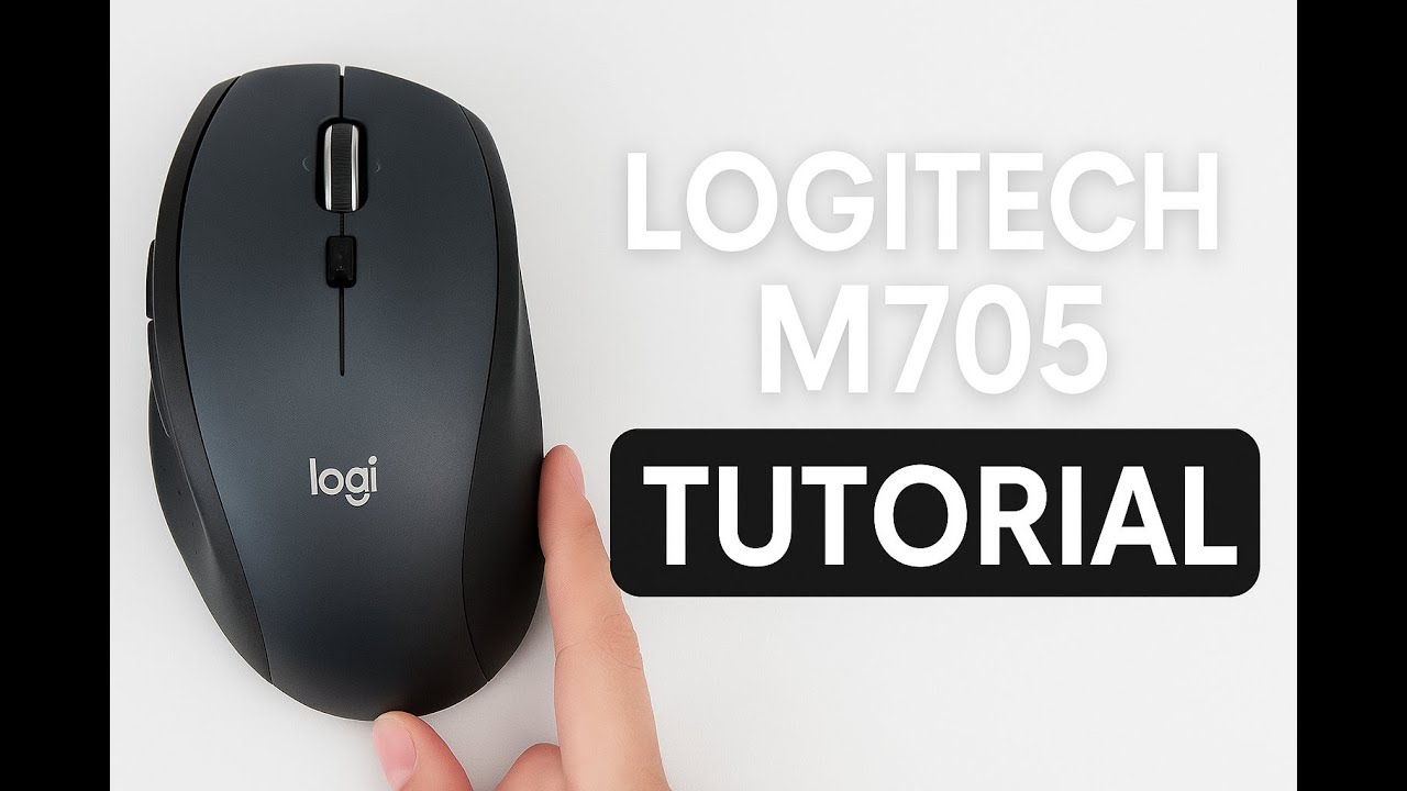Tutorial: Taking apart and Putting back together  a Logitech M705 Wireless Scroll Mouse