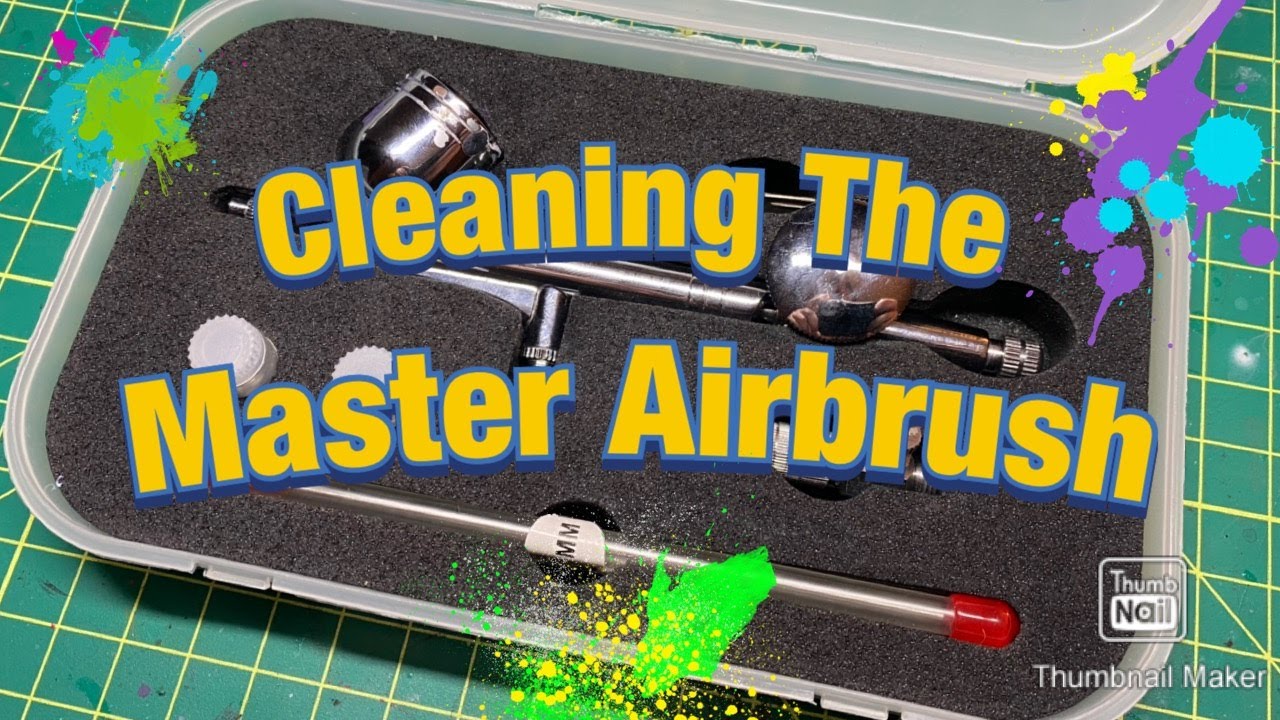 Cleaning The Master Airbrush