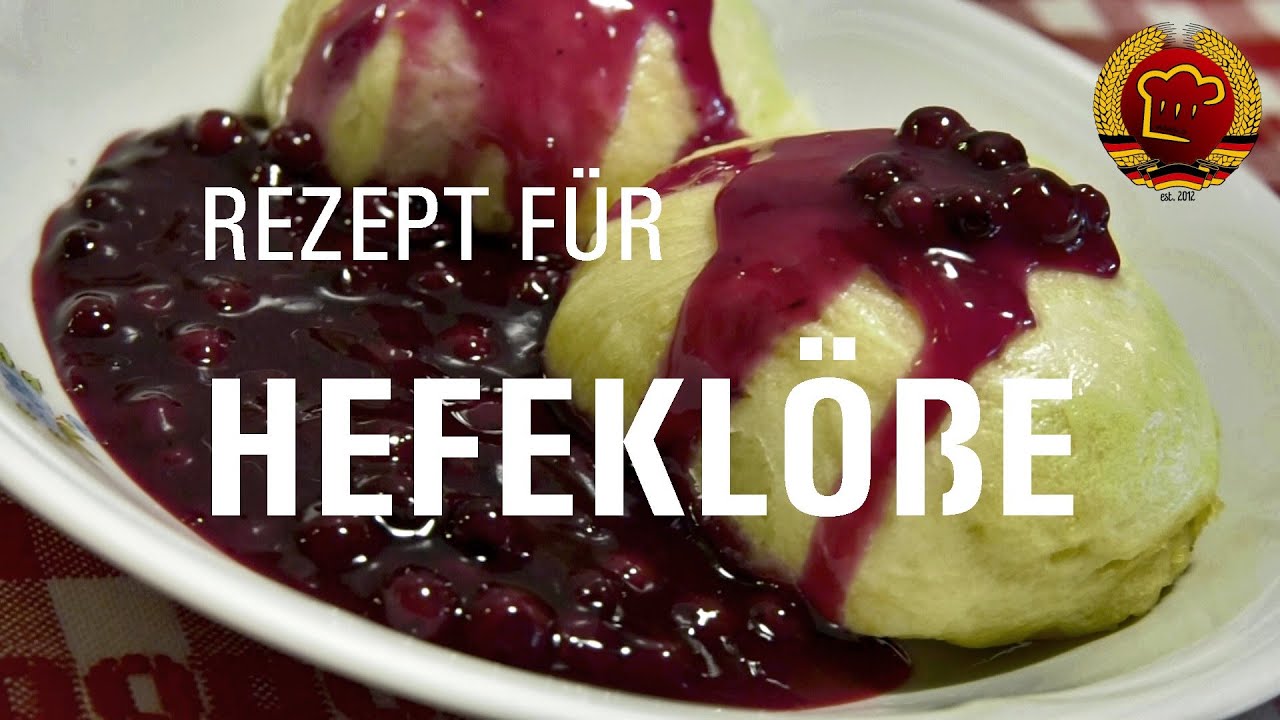 Schnelles Hefekloß Rezept zum selber machen für leckere Hefeklöße wie von Oma (DDR Rezept)