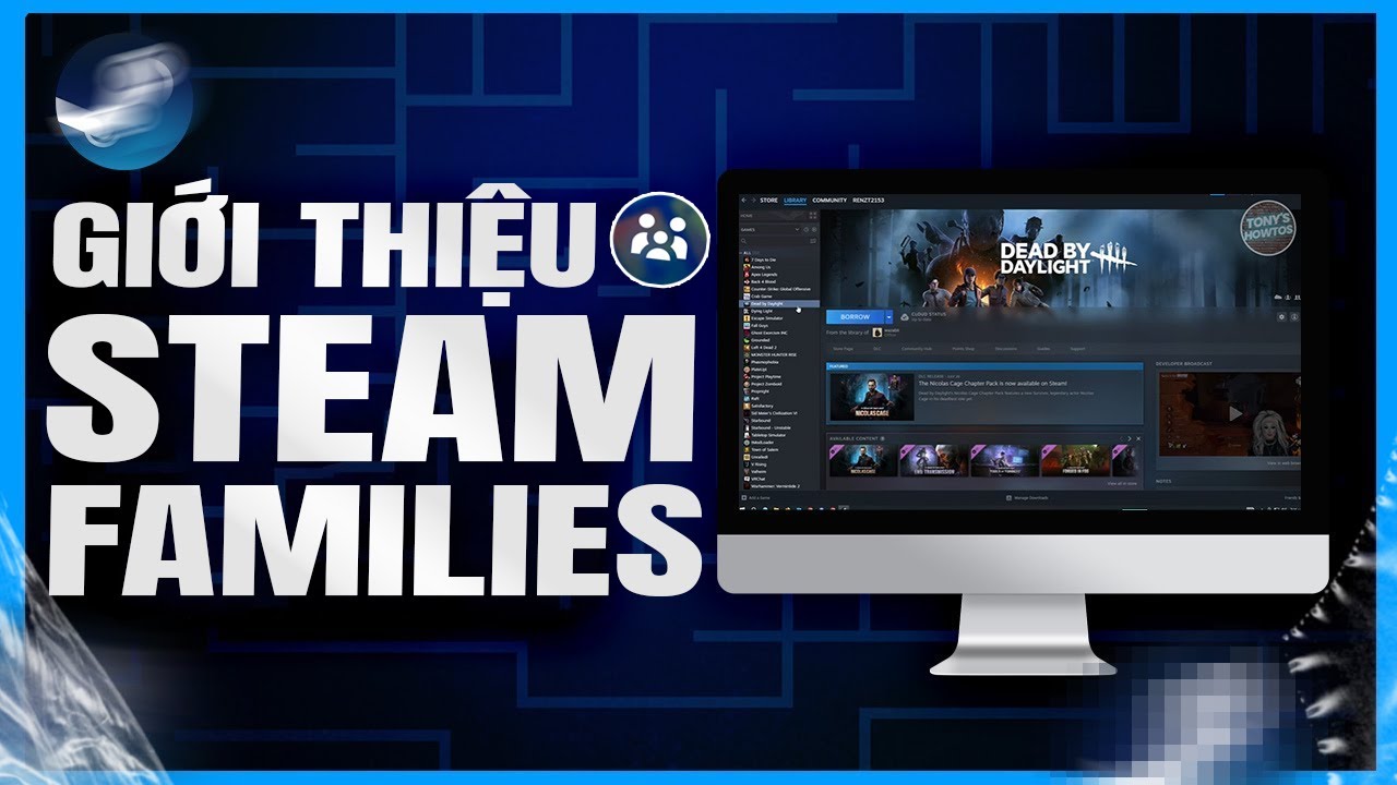 Introducing the New Steam Families Feature for Game Sharing
