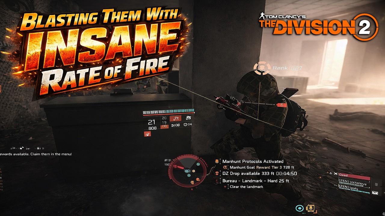 Blasting Them With INSANE Rate of Fire | The Division 2 PVP