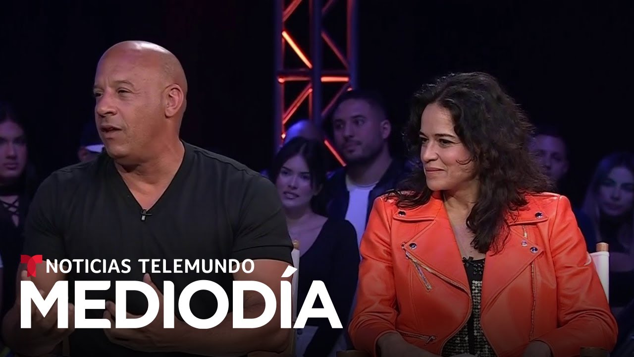 Vin Diesel y Michelle Rodríguez hablan del amor en 'Fast X' | Noticias Telemundo