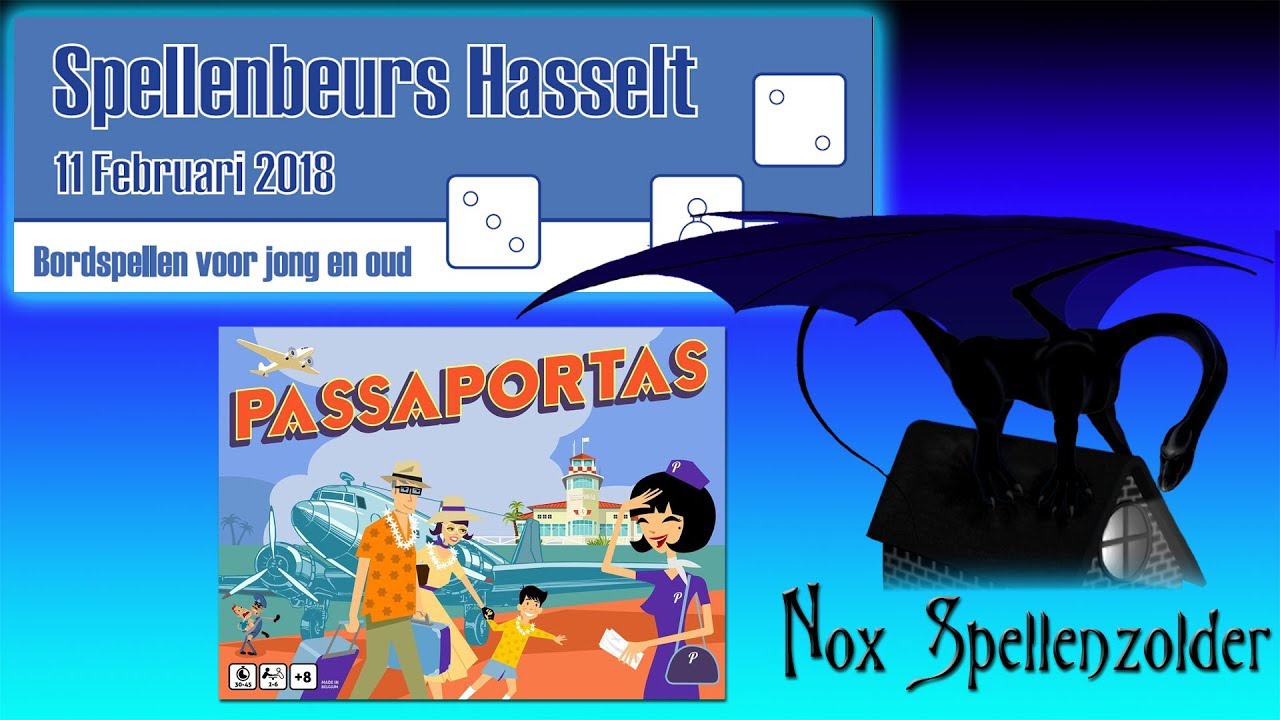Spellenbeurs Hasselt Interview - Joris van Passaportas