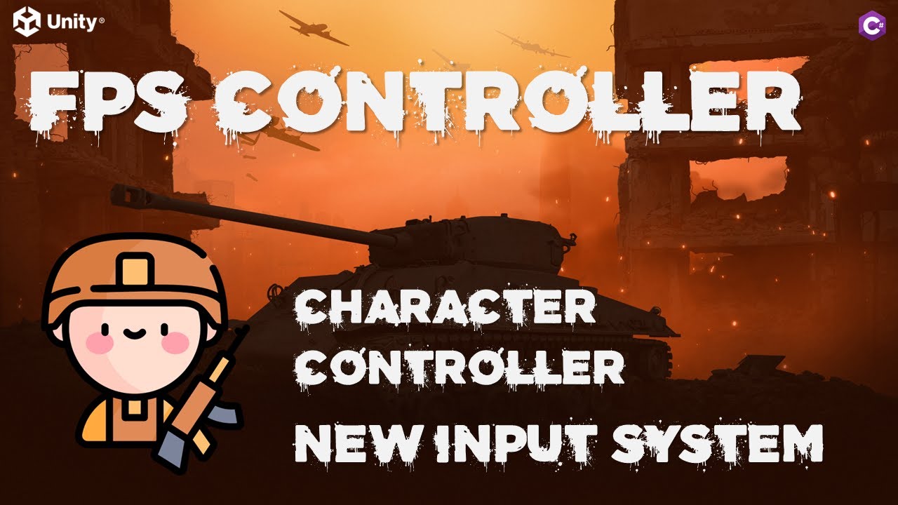 Unity | C# | FPS Kontrolleri | Yeni Input Sistemi | Character Controller