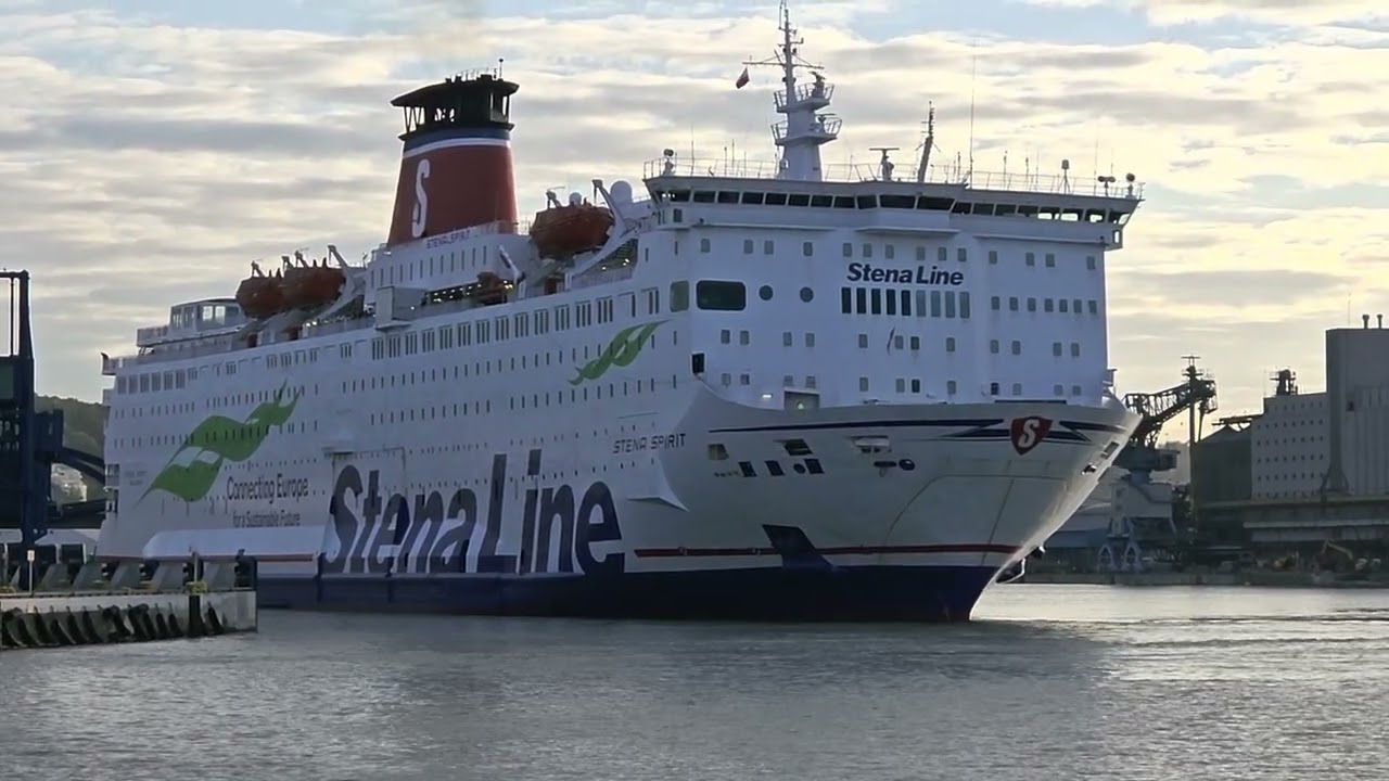 Stena Spirit - Port Gdynia 11.08.2023.