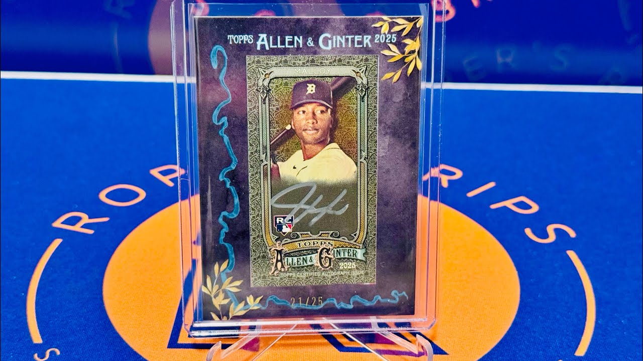 Набор коллекционных бейсбольных карточек Topps Allen & Ginter X 2025 года, случайный набор с симв...