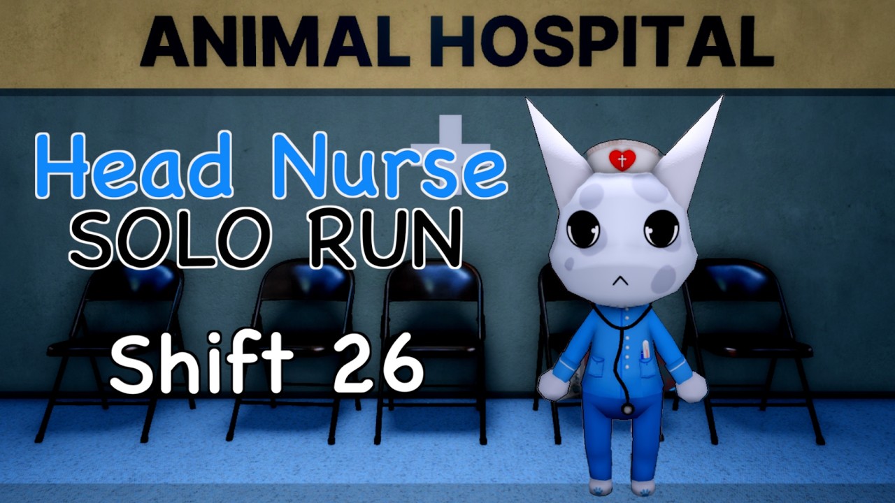 Animal Hospital - Head Nurse Solo Run (Shift 26) - Uncut Gameplay
