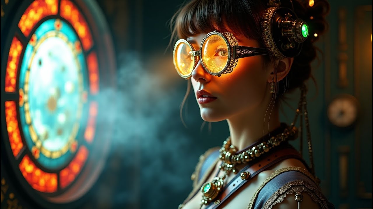 Welcome to Aethelburg: A Steampunk Baroque World Filled With Life. AI Music #ai #aivideo #magic