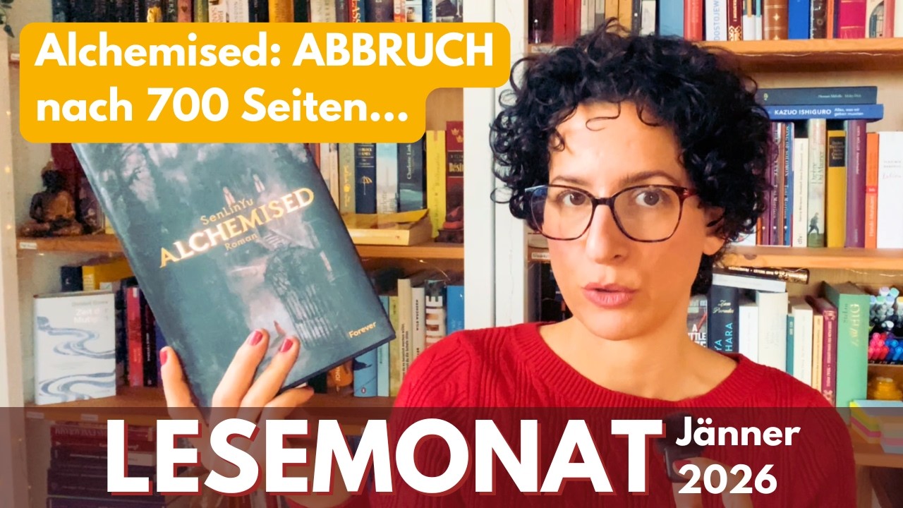 LESEMONAT JÄNNER 📚 Jane Austen, Gogol, und Alchemised-Abbruch! #lesemonat #buchbesprechung