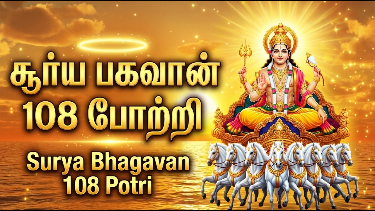 Sunday Special Surya 108 Potri 🙏 | Sri Surya Bhagavan Bhakti Songs | Surya Bhagavan Bhakti Padalgal
