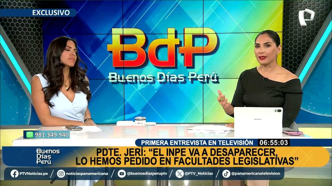 José Jerí en entrevista exclusiva con Beto Ortiz: “El INPE va a desaparecer”