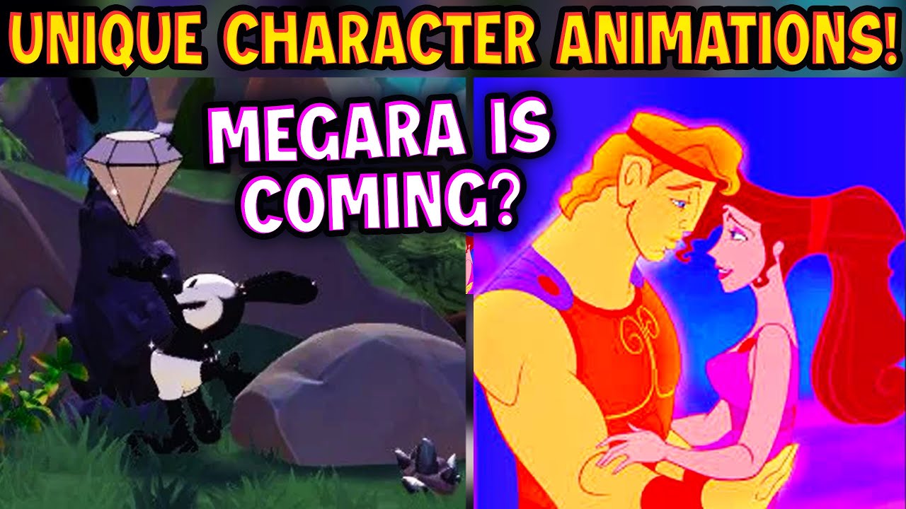 These Special Character Animations Are The Best! Megara Is Coming In Disney Dreamlight Valley?