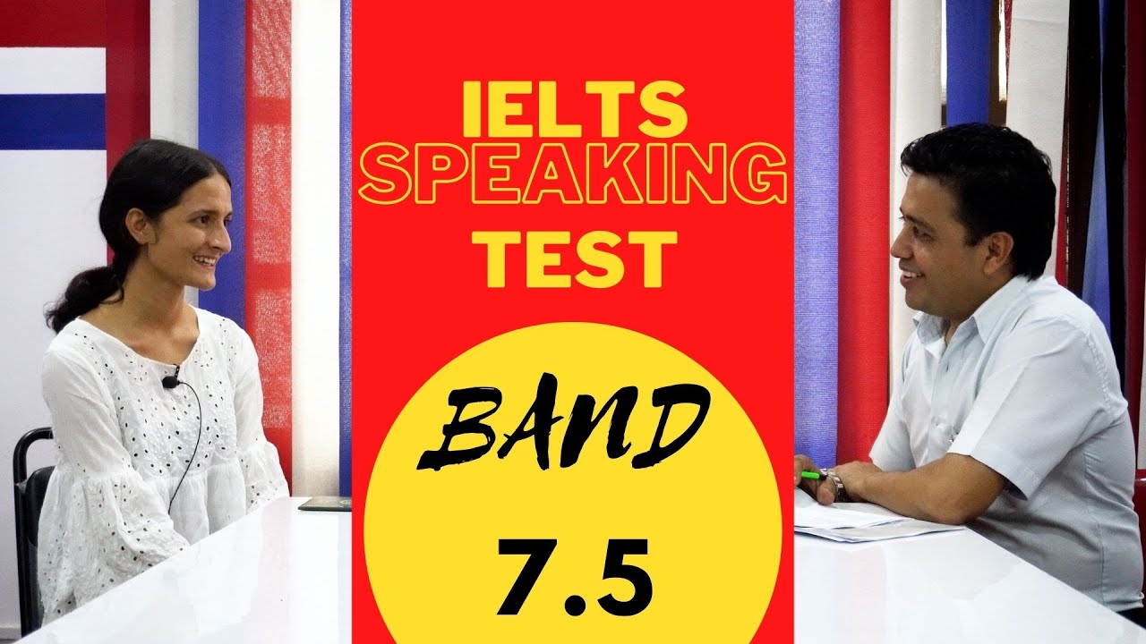 IELTS SPEAKING TEST IN NEPAL || BAND 7.5 (A Sample Video)