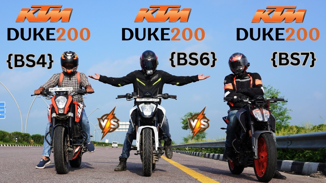 2023 Duke200 {BS7} vs Duke200 {BS6} vs Duke200 {BS4} Drag Race 🔥🔥 | Triple Battle | First On YouTube