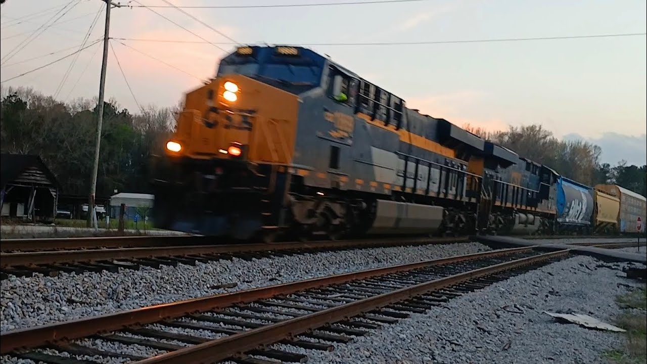 CSXT 1869 C&O Heritage unit leads CSX L658 at Dixiana SC on CSX Columbia Subdivision the S-Line 