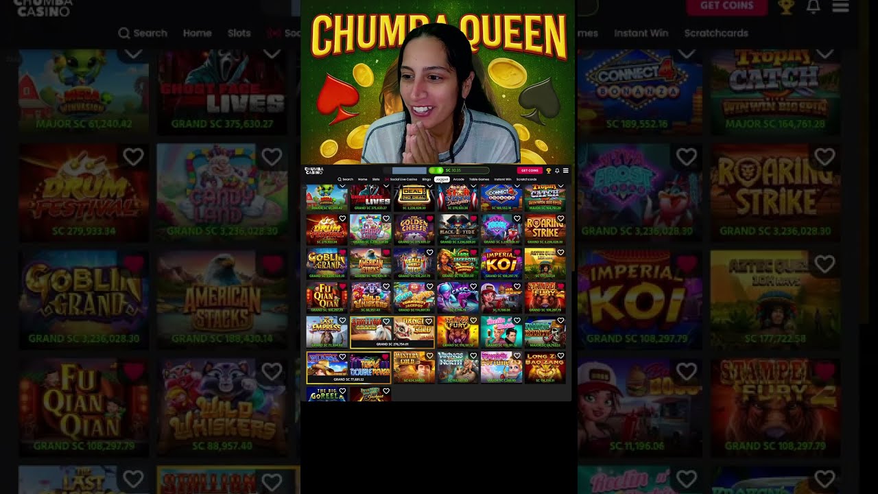 🎰 Chumba Casino LIVE 🔴 | В погоне за КРУПНЫМИ ВЫИГРЫШАМИ и джекпотами 💎💰 | Chumba Queen #слоты