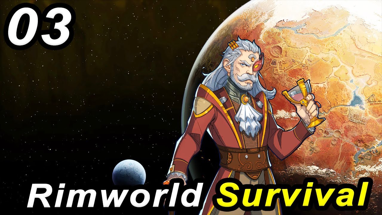 DEVASTATING RAID - Rimworld SURVIVAL Vanilla NO DLCs, NO Mods | Colony Sim Base Builder Part 03