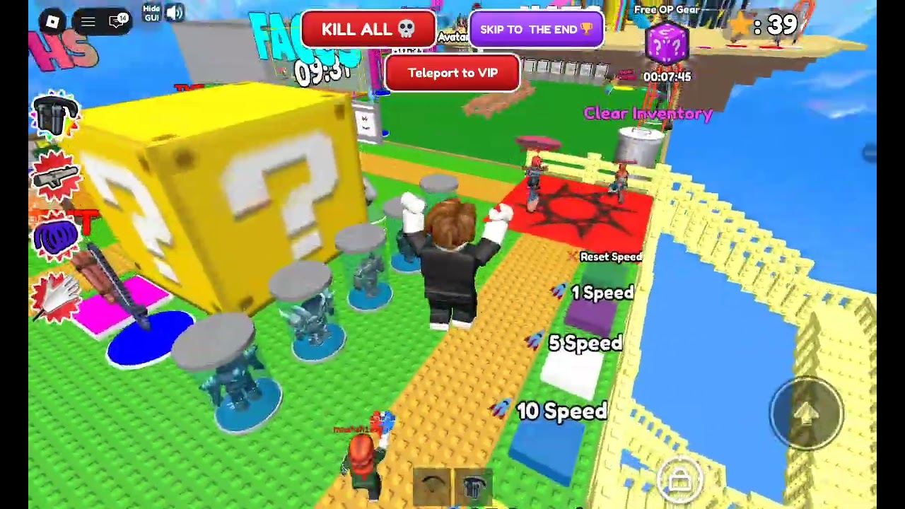 I played climb 2000 stairs to VIP obby