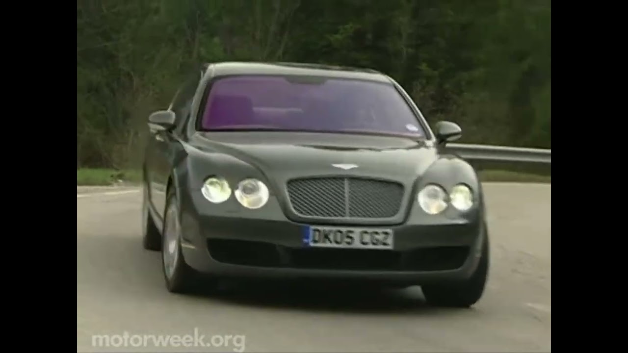 Motorweek 2006 Bentley Continental Flying Spur Road Test