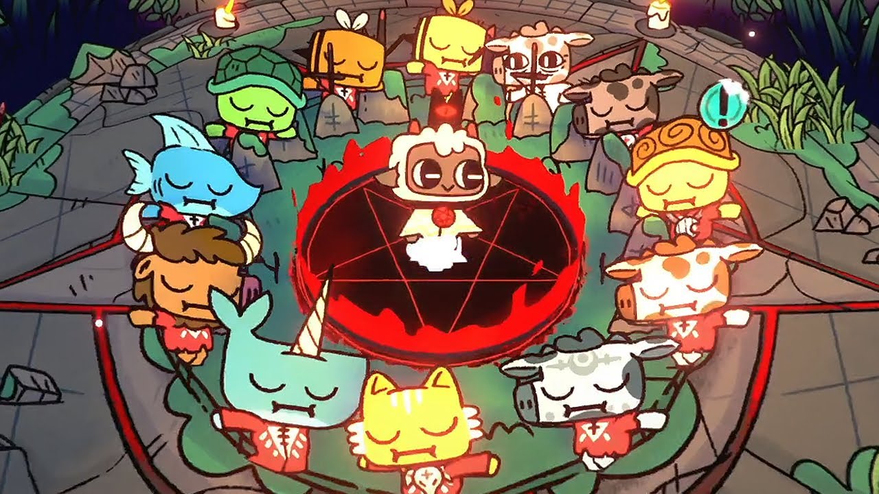 [컬트 오브 더 램] 양이 교주가 되어 동물들을 다스리는 중독성 대박게임🐏 (※시간순삭) (Cult of the Lamb)