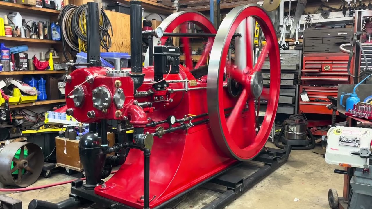 16hp S.M. Jones Oil Field Hit N Miss Engine