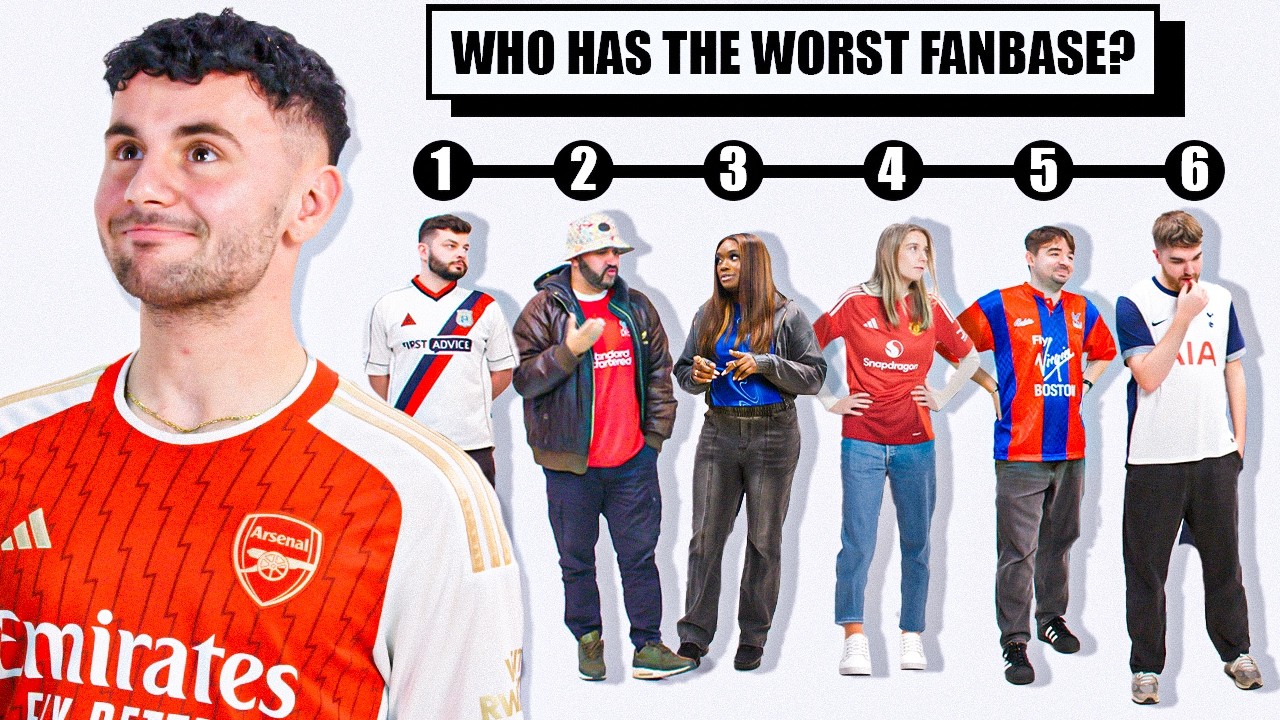 20 Premier League Fans Rank Who Has The Most ANNOYING Fans