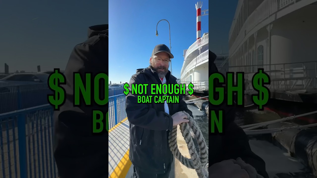 Working As A Boat Captain For A Day #shorts #nyc